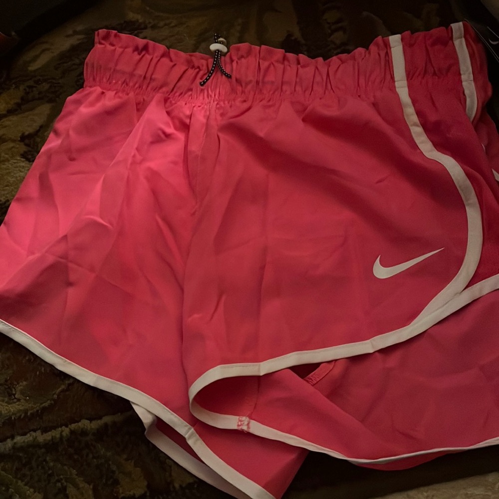 WOMANS PINK/BLUE/BLACK DRY FIT SHORTS